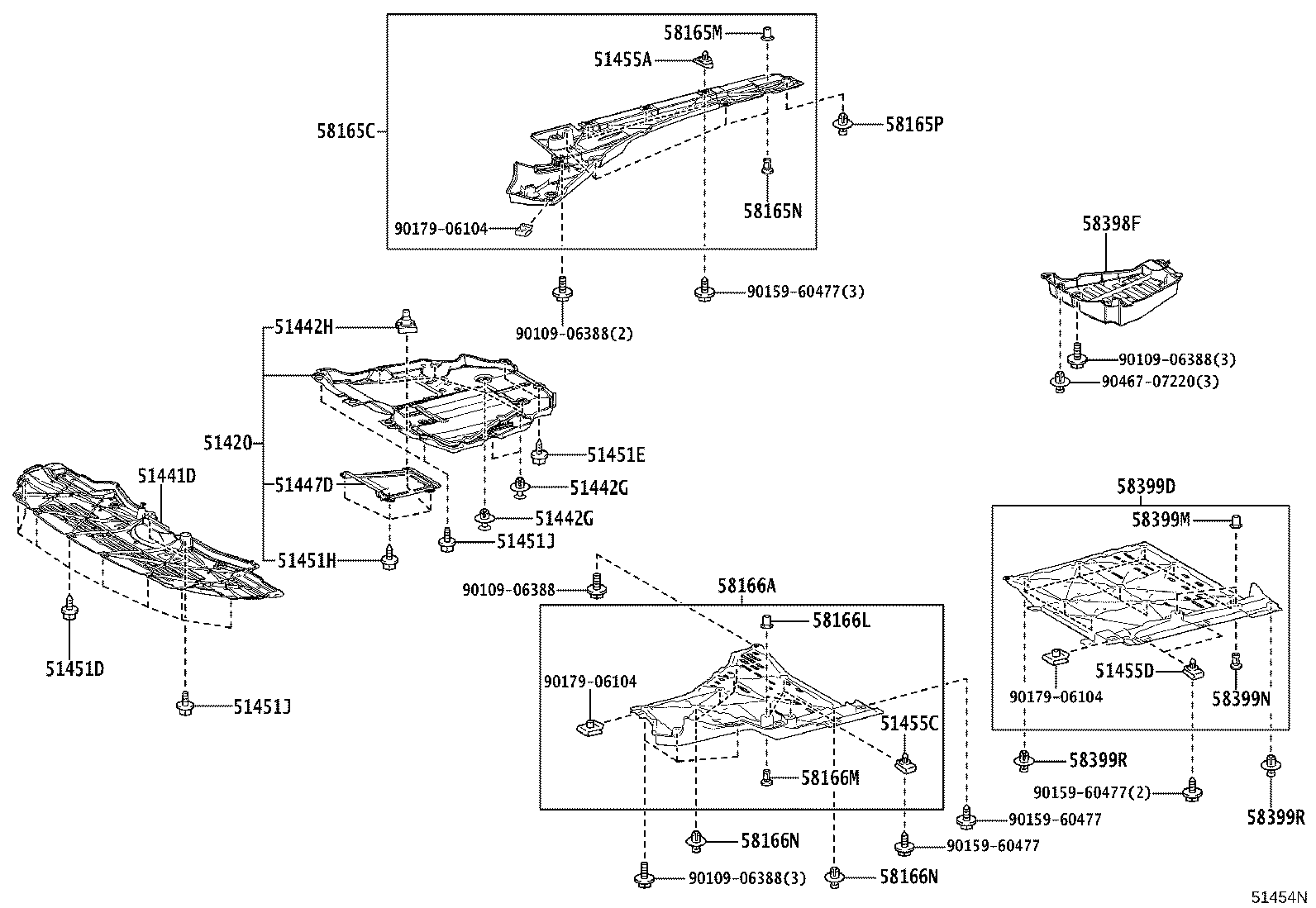 58166-30130 COVER, FRONT FLOOR, LH product image