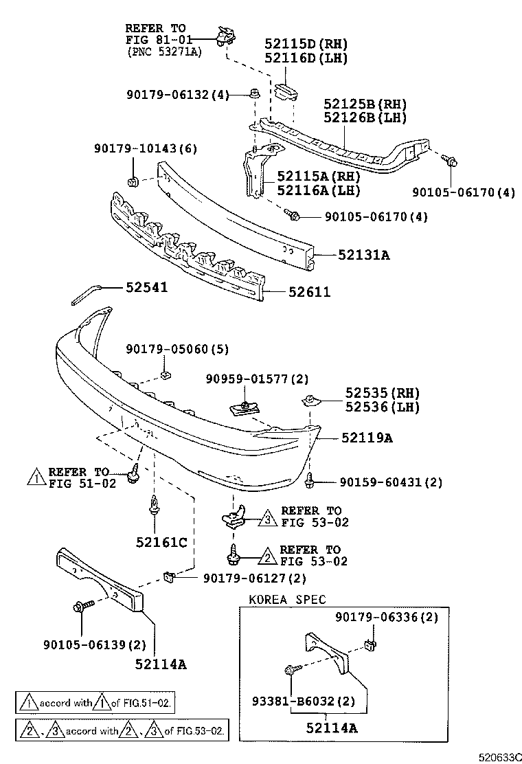 52116-48010 SUPPORT, FRONT BUMPER SIDE, LH product image