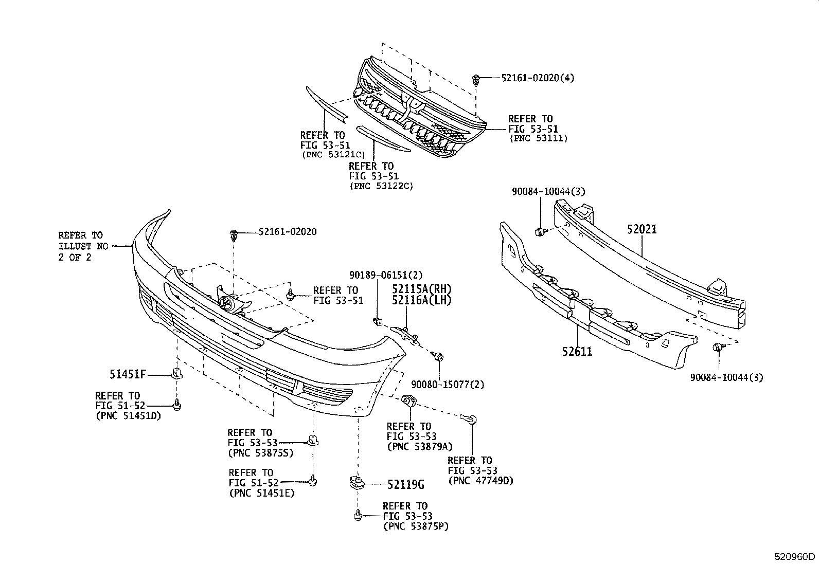 52611-AE020 ABSORBER, FRONT BUMPER ENERGY product image