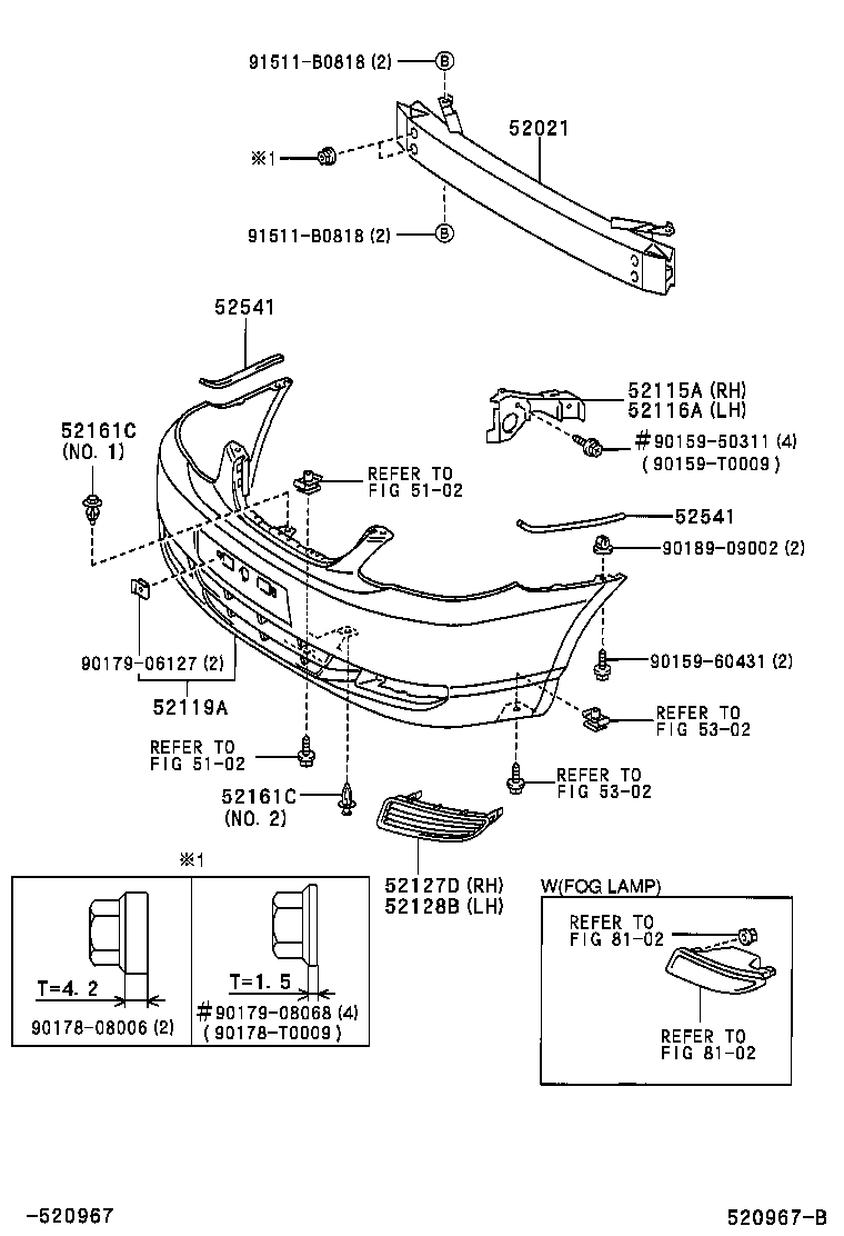 52021-02101 REINFORCEMENT SUB-ASSY, FRONT BUMPER product image