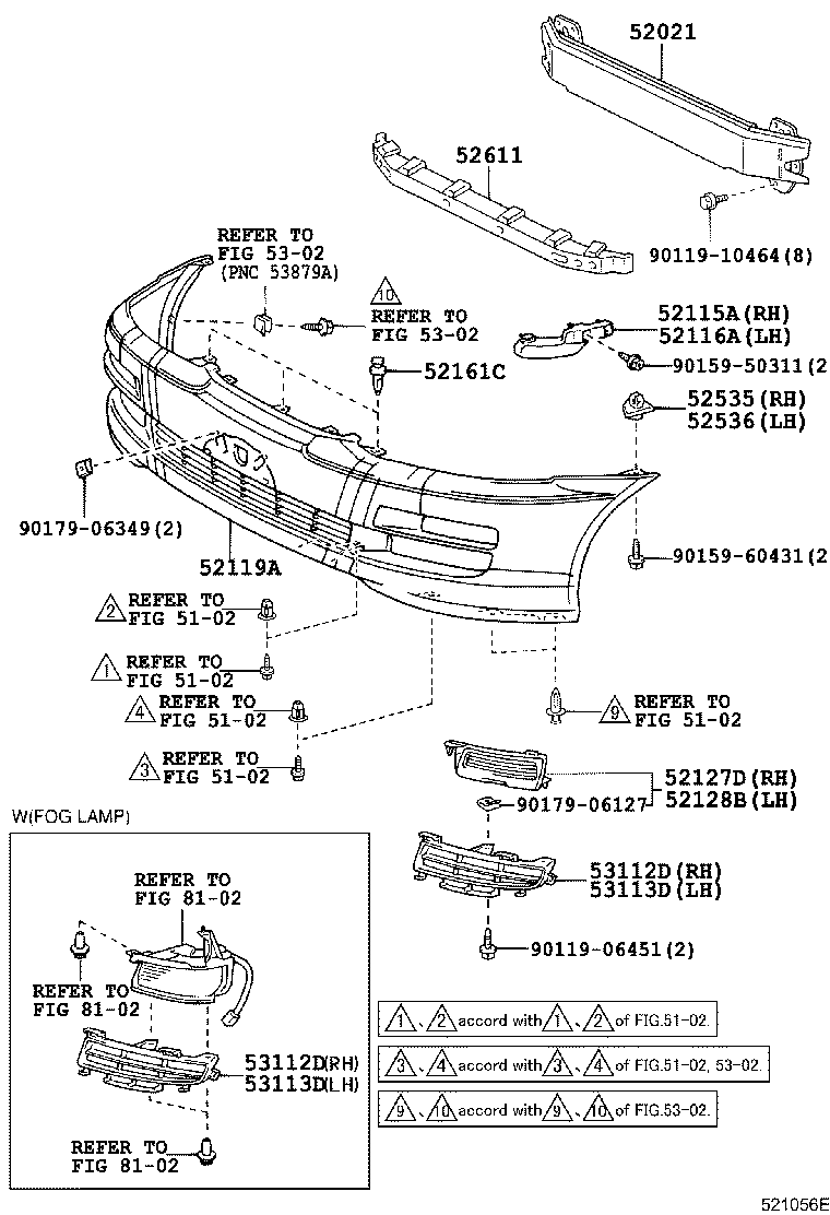 52116-44060 SUPPORT, FRONT BUMPER SIDE, LH product image
