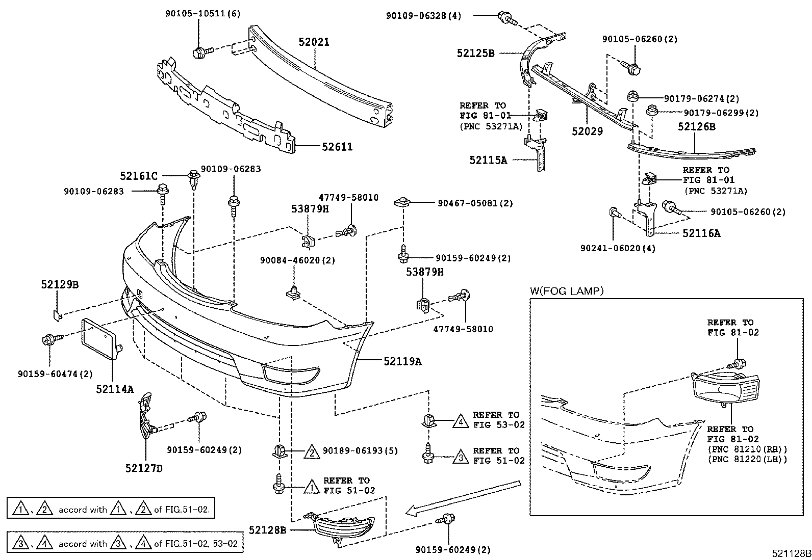 75111-33020 BRACKET, FRONT BUMPER EXTENSION MOUNTING product image