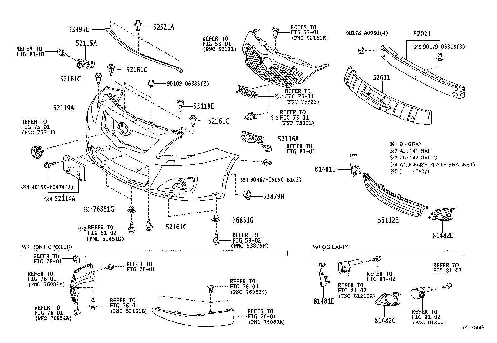 52021-02151 REINFORCEMENT SUB-ASSY, FRONT BUMPER product image