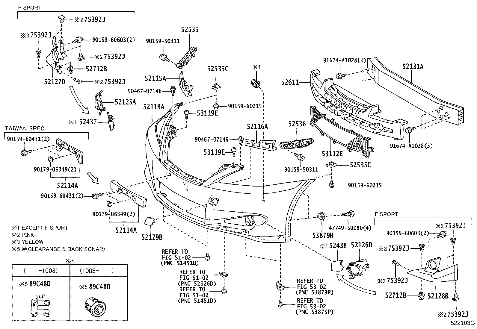 52125-53010 BRACKET, FOG LAMP MOUNTING, RH product image