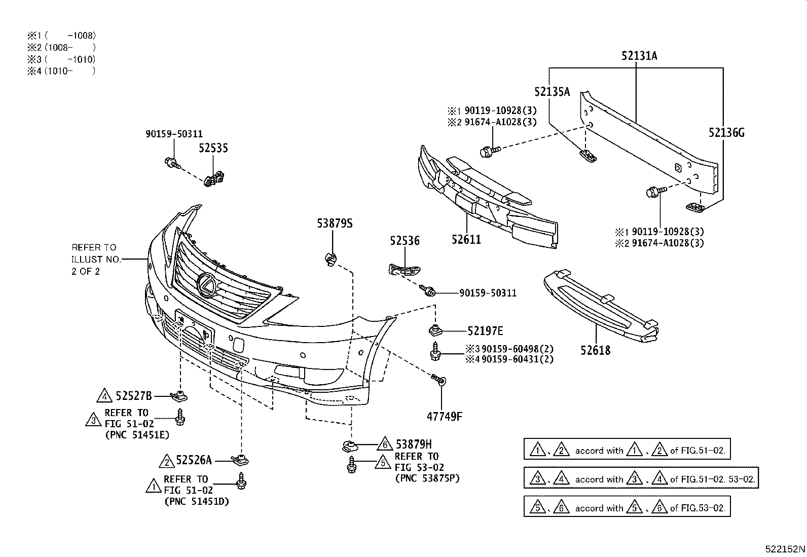 52114-50101-A2 BRACKET, FRONT BUMPER EXTENSION MOUNTING product image