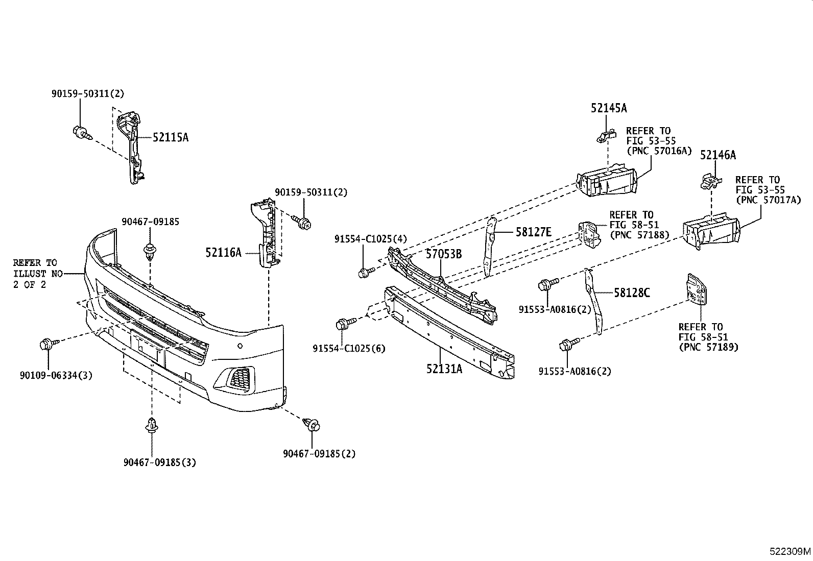 81481-26040 COVER, FOG LAMP, RH product image