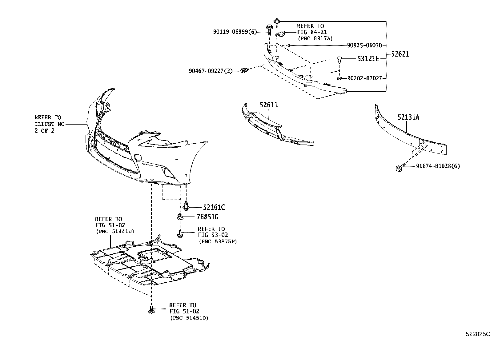 52115-53100 SUPPORT, FRONT BUMPER SIDE, RH product image