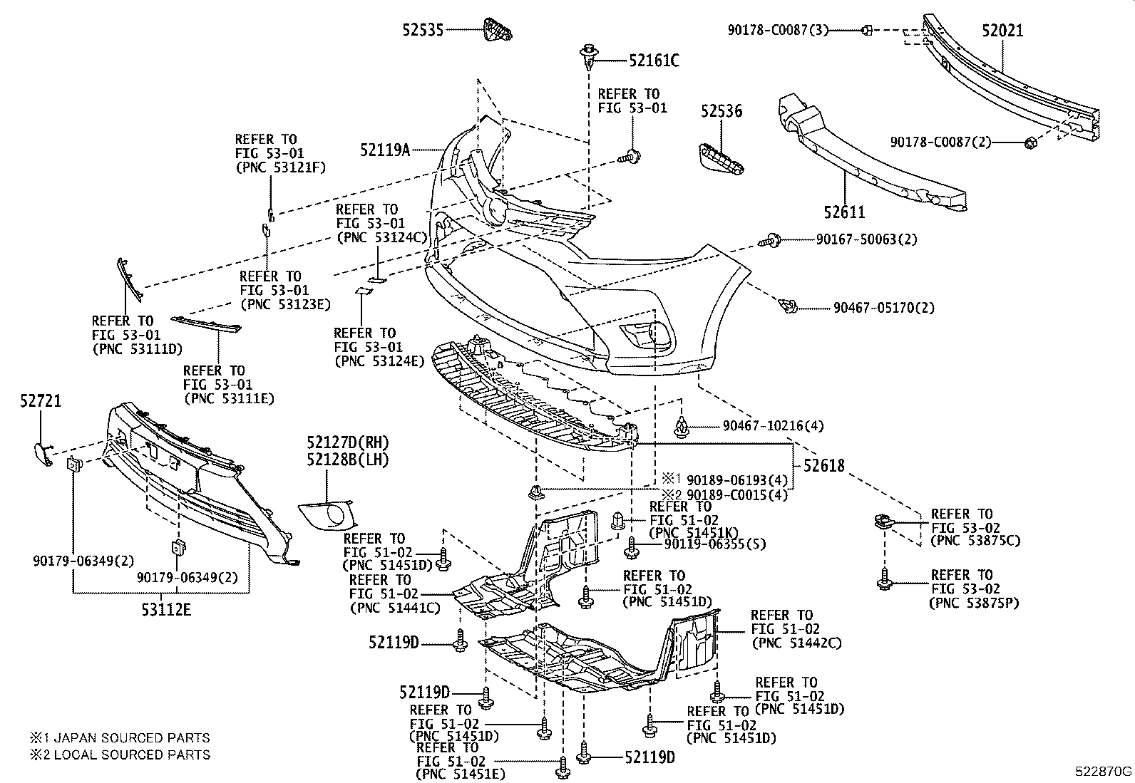 52115-0D090 SUPPORT, FRONT BUMPER SIDE, RH product image