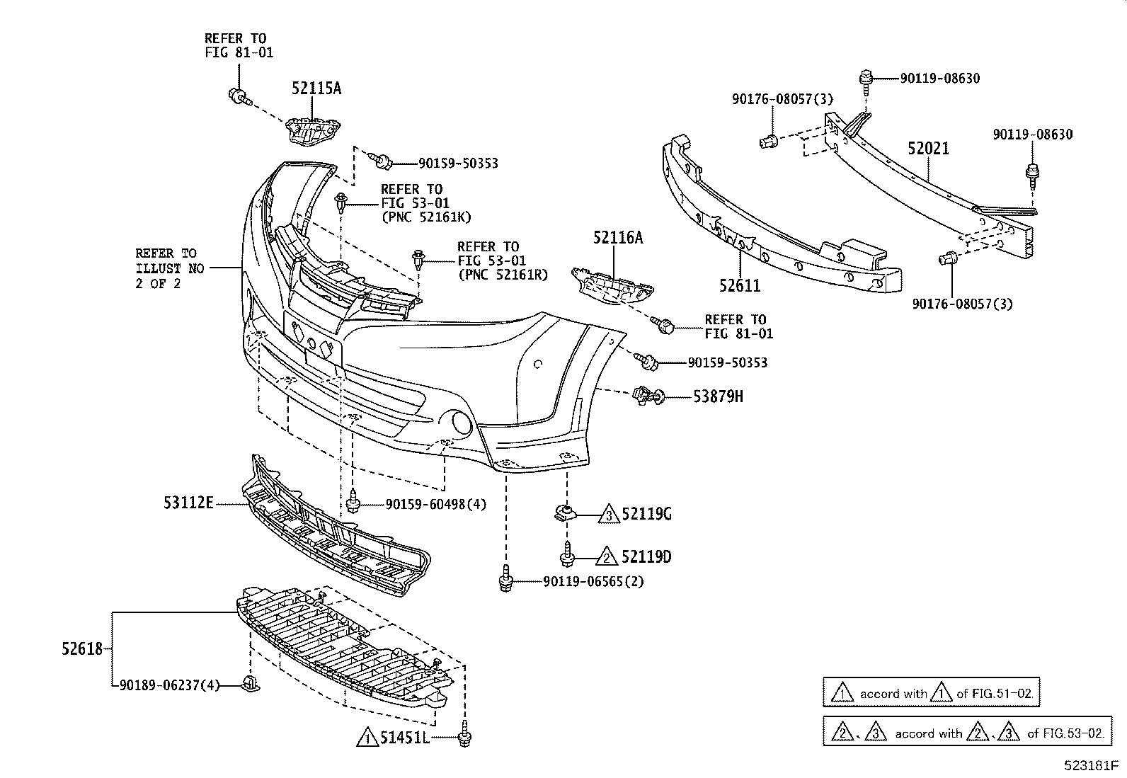 52115-68030 SUPPORT, FRONT BUMPER SIDE, RH product image