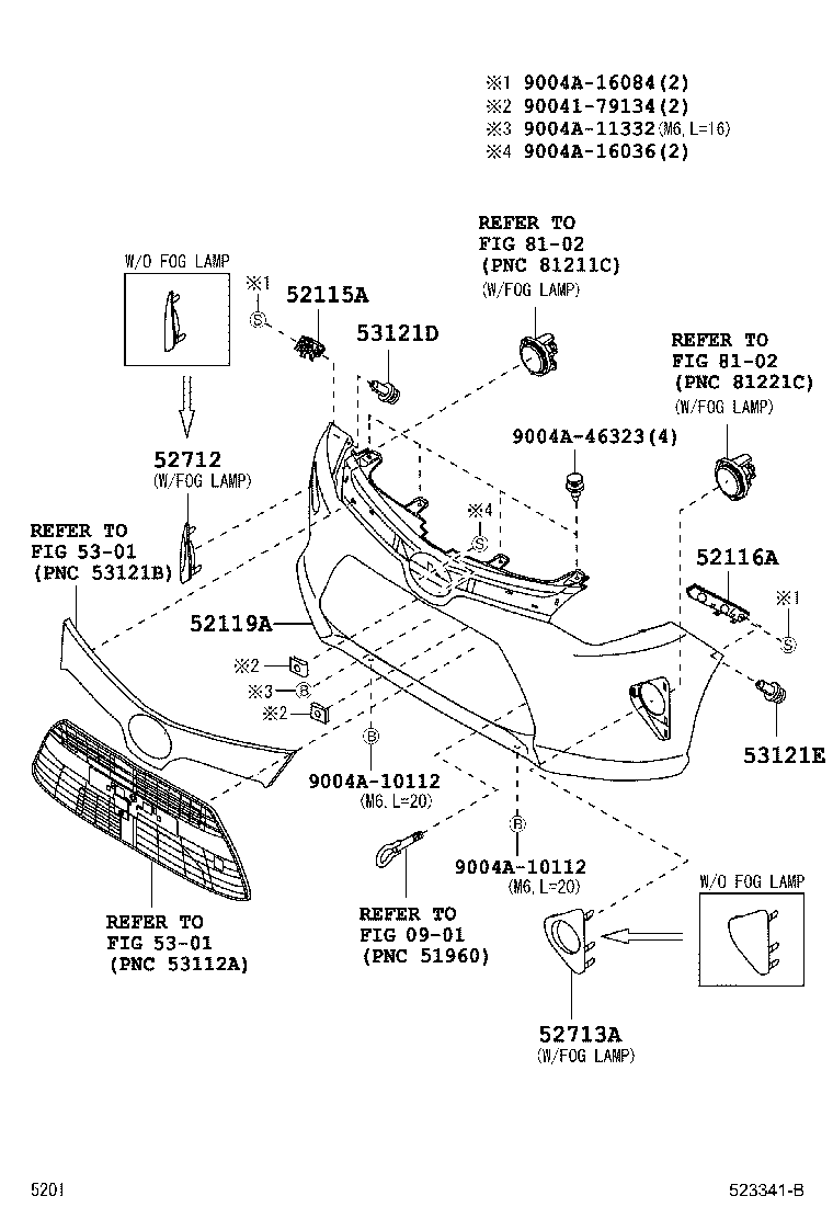 52115-BZ180 SUPPORT, FRONT BUMPER SIDE, RH product image
