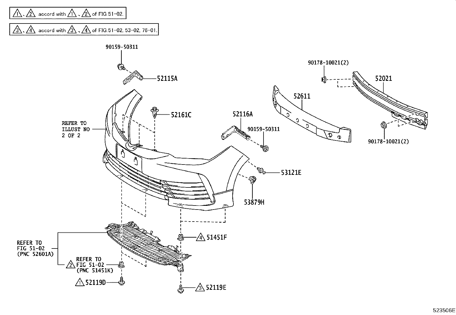 52116-02430 SUPPORT, FRONT BUMPER SIDE, LH product image