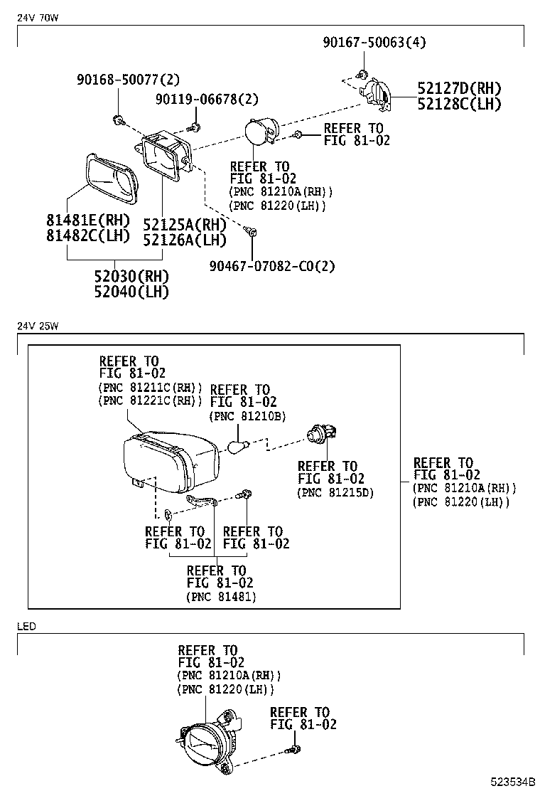 52125-37030 BRACKET, FOG LAMP MOUNTING, RH product image