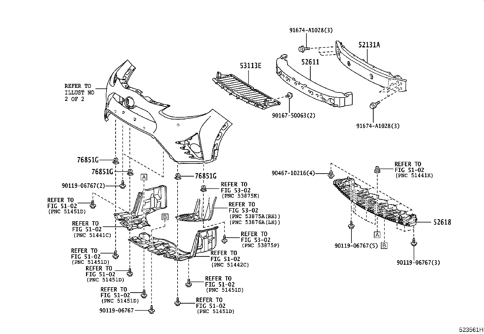 52115-52090 SUPPORT, FRONT BUMPER SIDE, RH product image