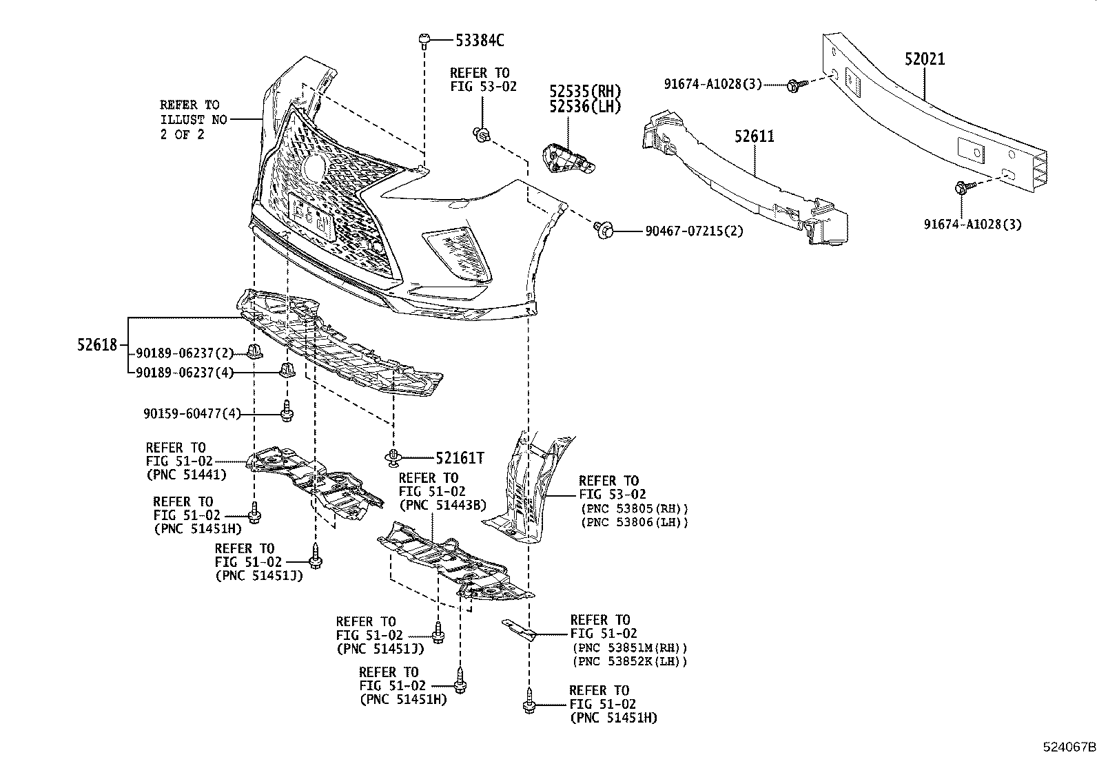 52115-48120 SUPPORT, FRONT BUMPER SIDE, RH product image