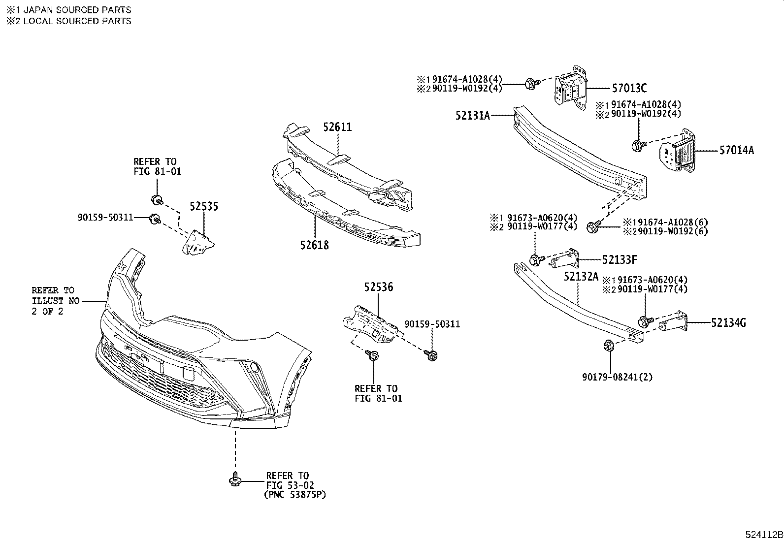 81481-F4130 COVER, FOG LAMP, RH product image