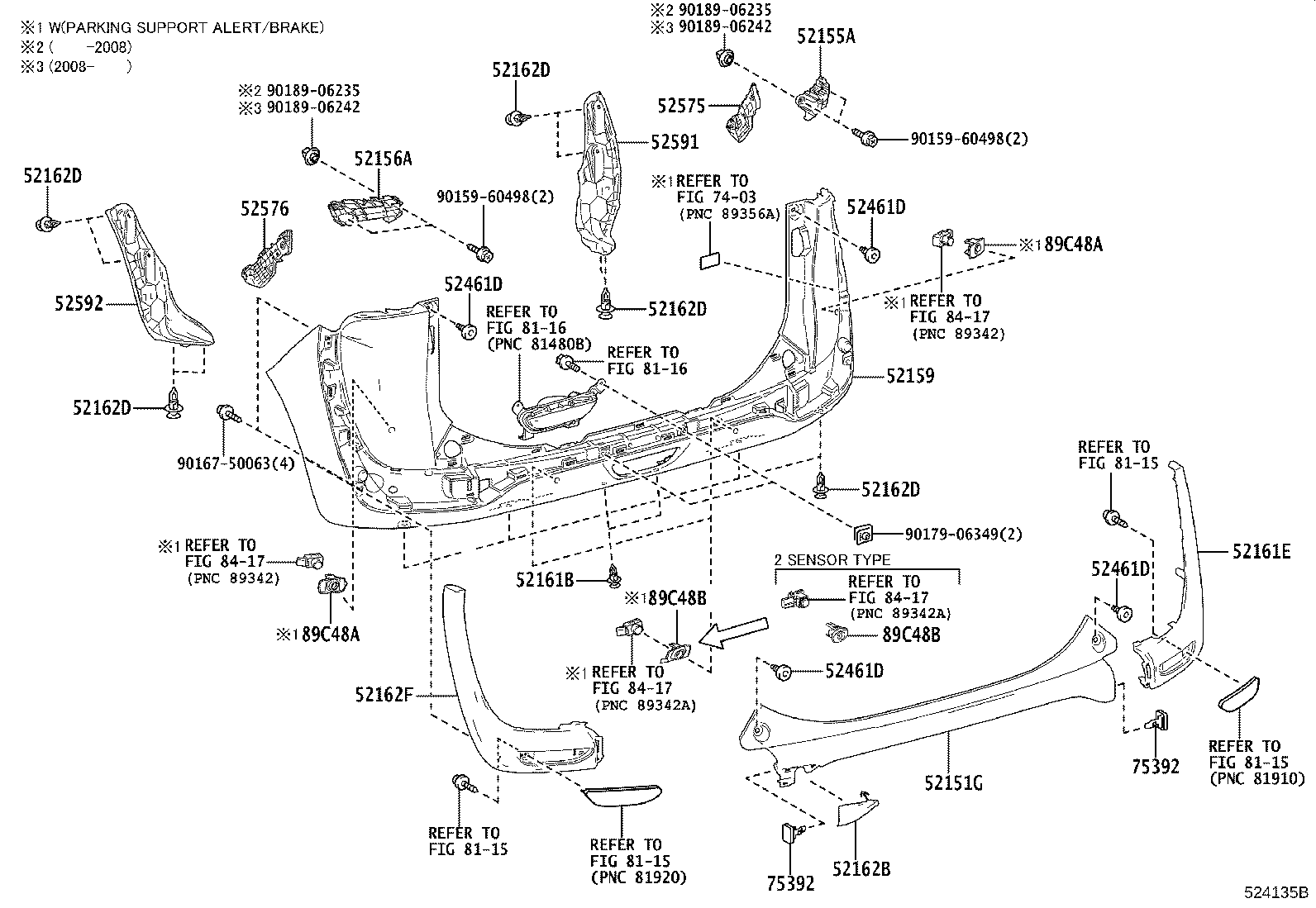 52155-0D210 SUPPORT, REAR BUMPER SIDE, RH product image