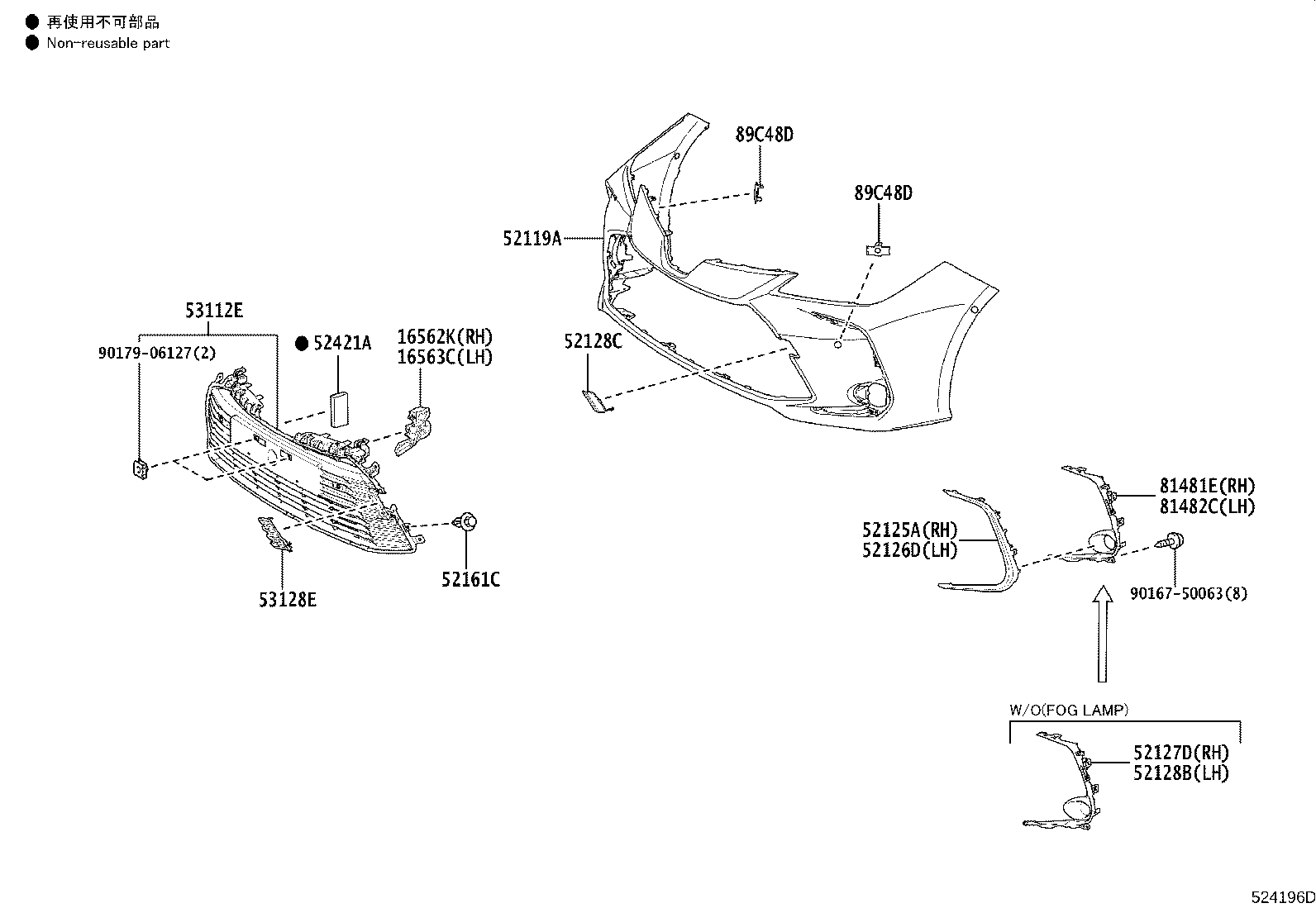 57014-02210 BRACKET SUB-ASSY, FRONT SIDE MEMBER, LH product image