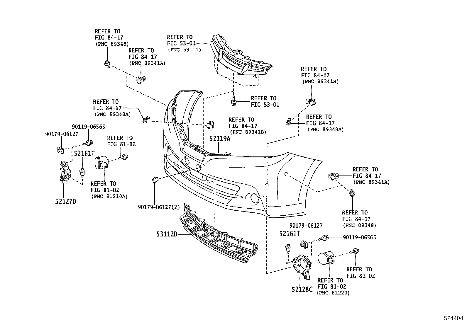 52115-0M010 SUPPORT, FRONT BUMPER SIDE, RH product image