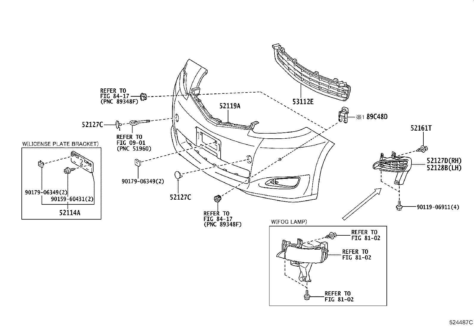 52115-58020 SUPPORT, FRONT BUMPER SIDE, RH product image