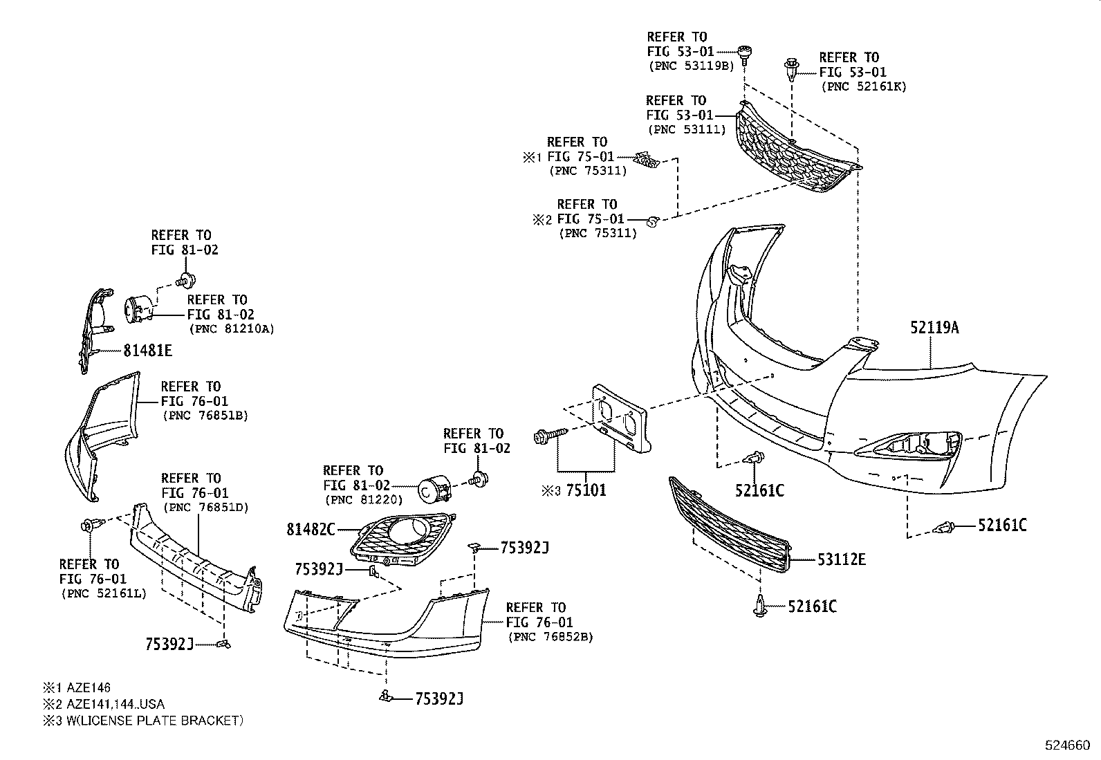 52021-02160 REINFORCEMENT SUB-ASSY, FRONT BUMPER product image