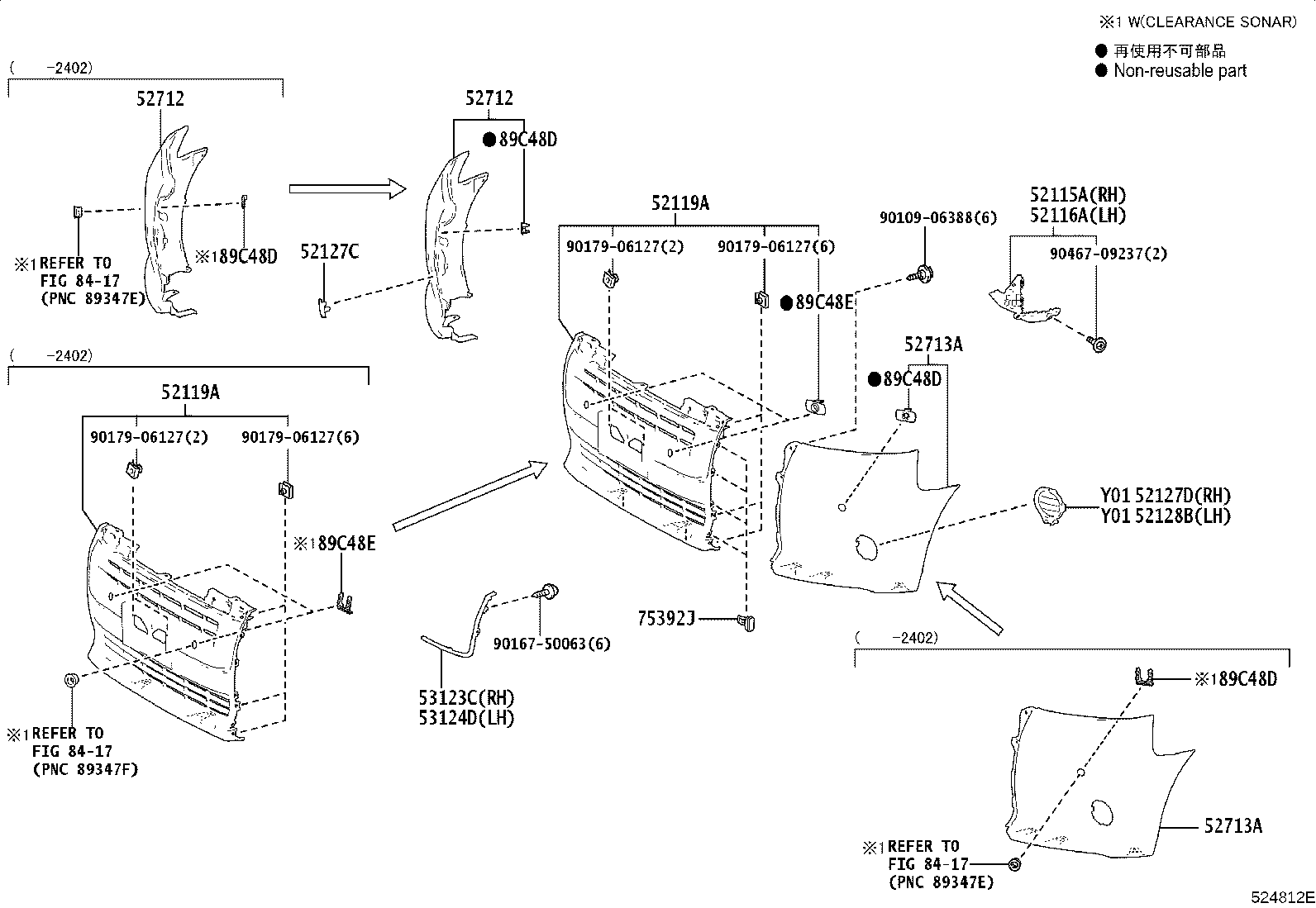 52116-15010 SUPPORT, FRONT BUMPER SIDE, LH product image