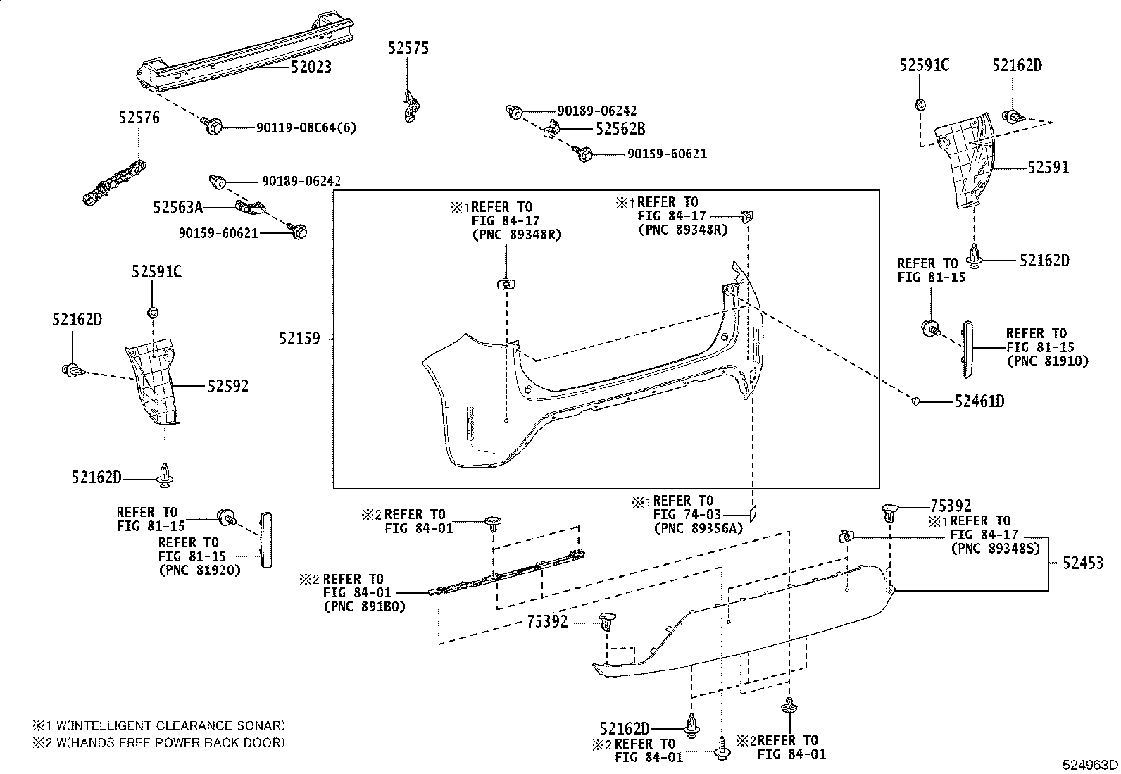 52906-52010 SEAL, REAR BUMPER SIDE, LH product image