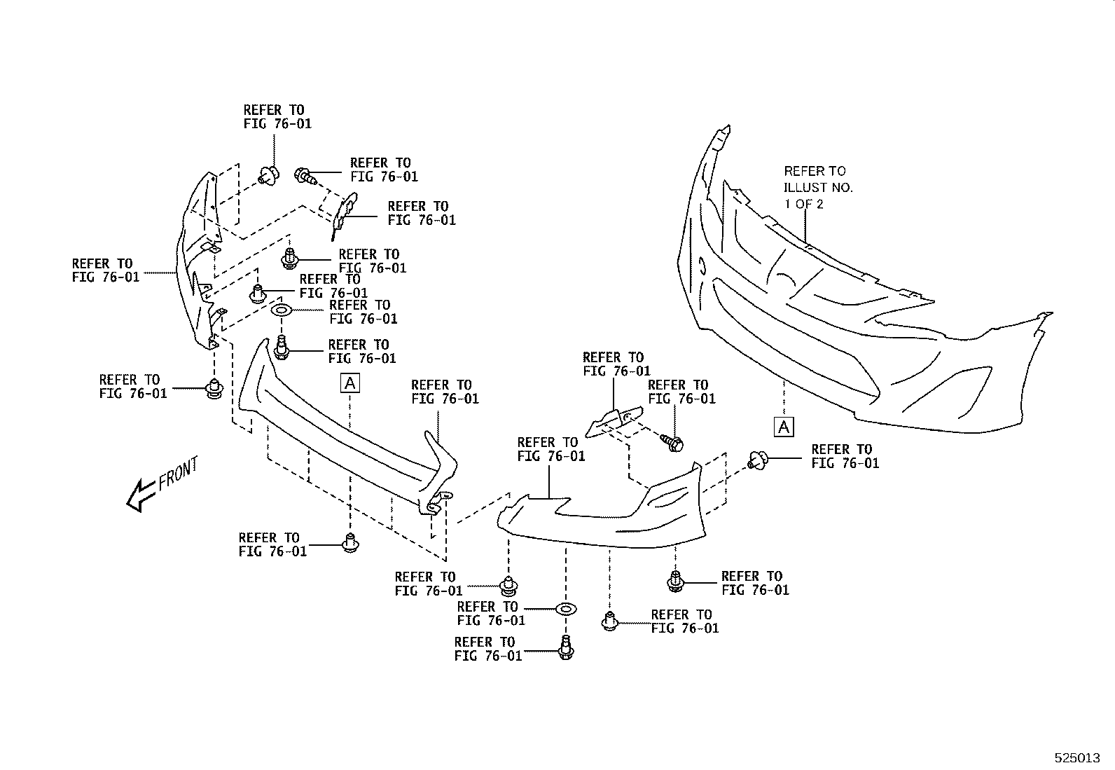 SU003-07155 SUPPORT, FRONT BUMPER SIDE, RH product image