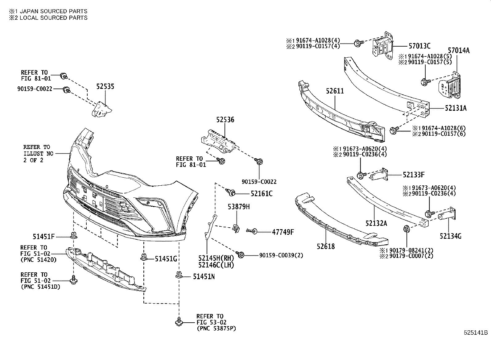 52611-F4030 ABSORBER, FRONT BUMPER ENERGY product image
