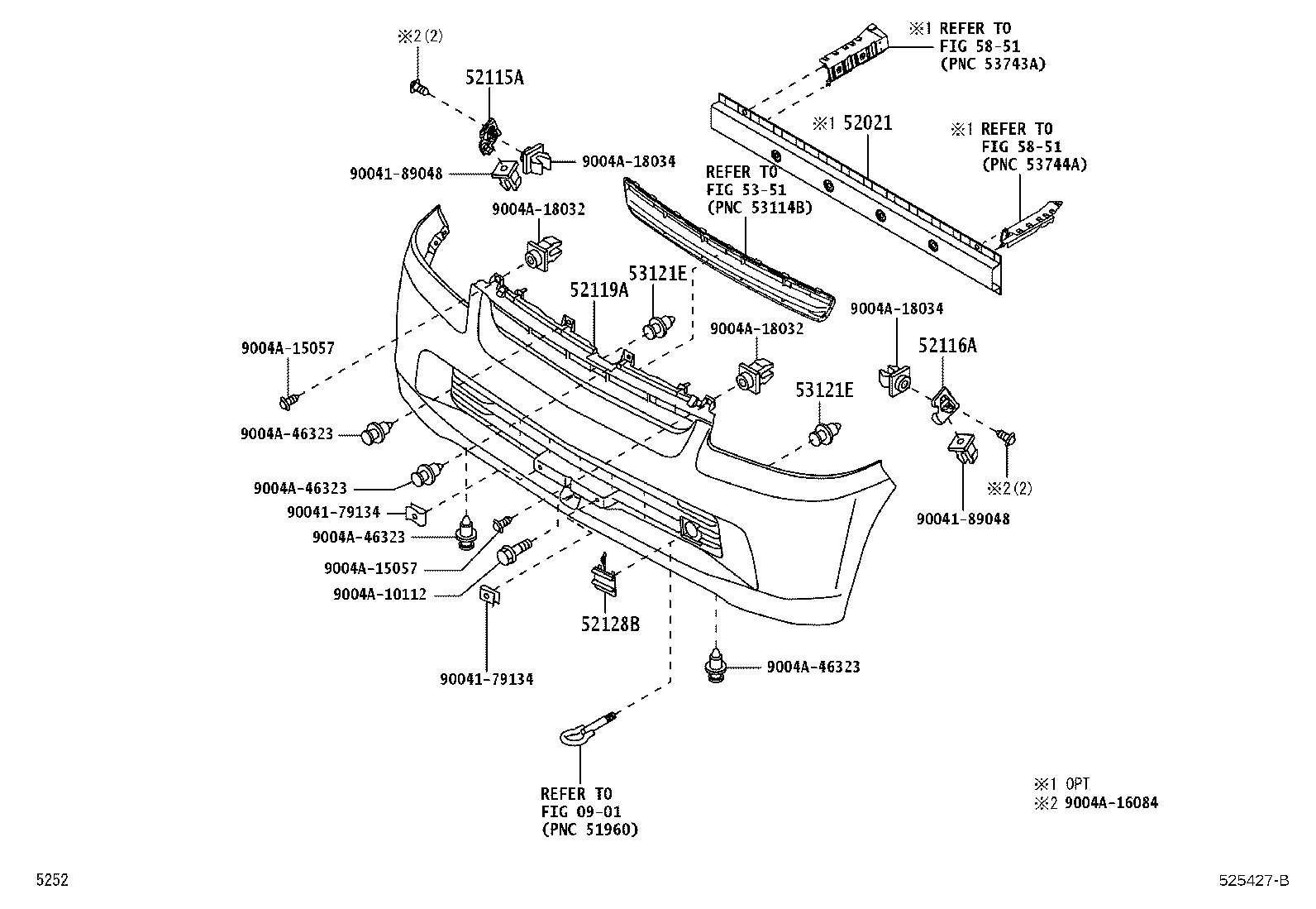52115-BZ100 SUPPORT, FRONT BUMPER SIDE, RH product image