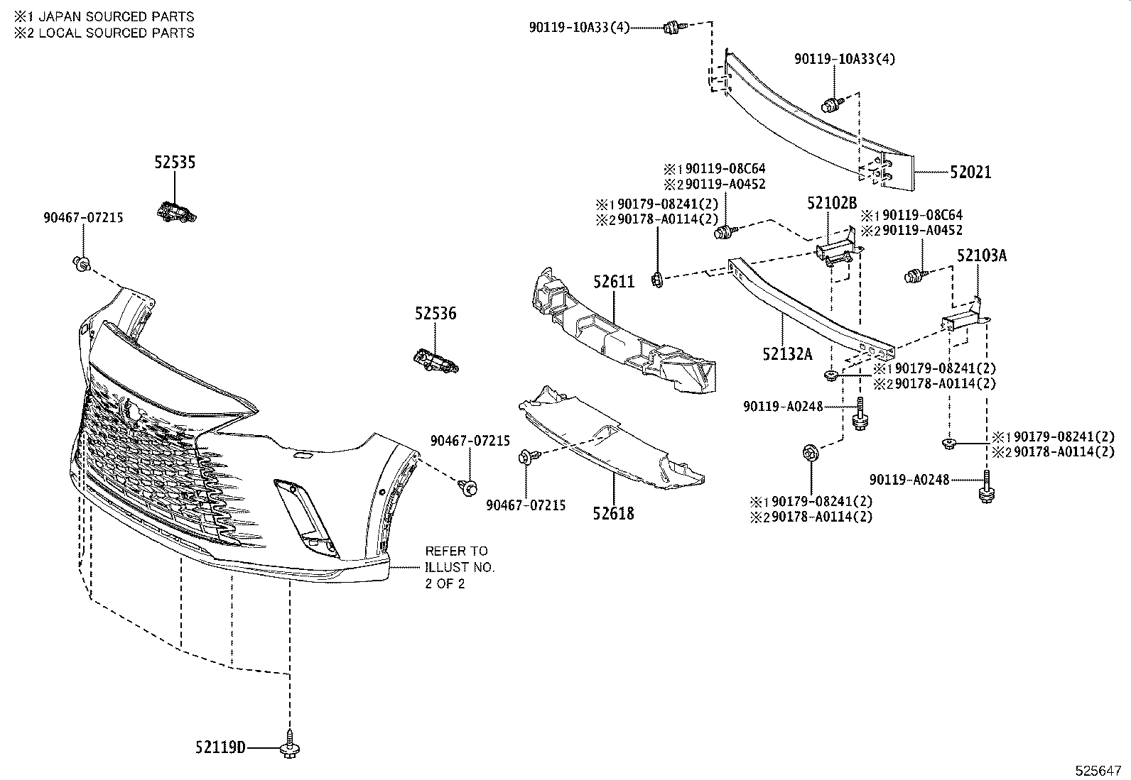 52822-0E010 DUCT, AIR INTAKE, LH product image