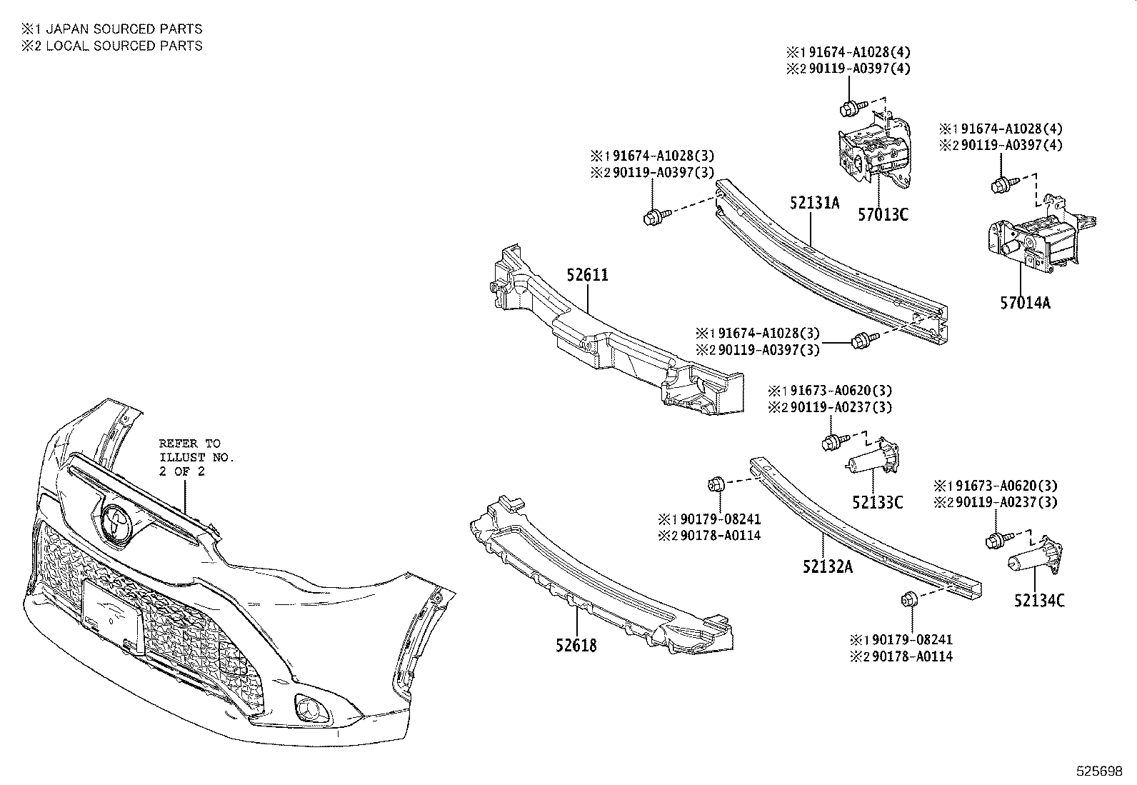 81481-0A100 COVER, FOG LAMP, RH product image