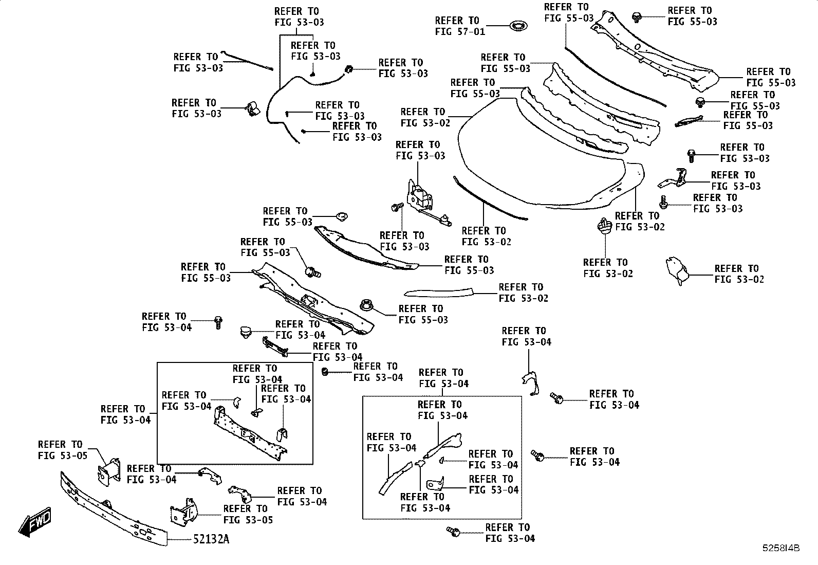 75112-WC001 BRACKET, FRONT BUMPER EXTENSION MOUNTING product image