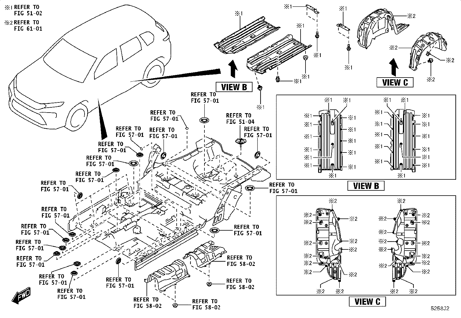 81481-WC020 COVER, FOG LAMP, RH product image