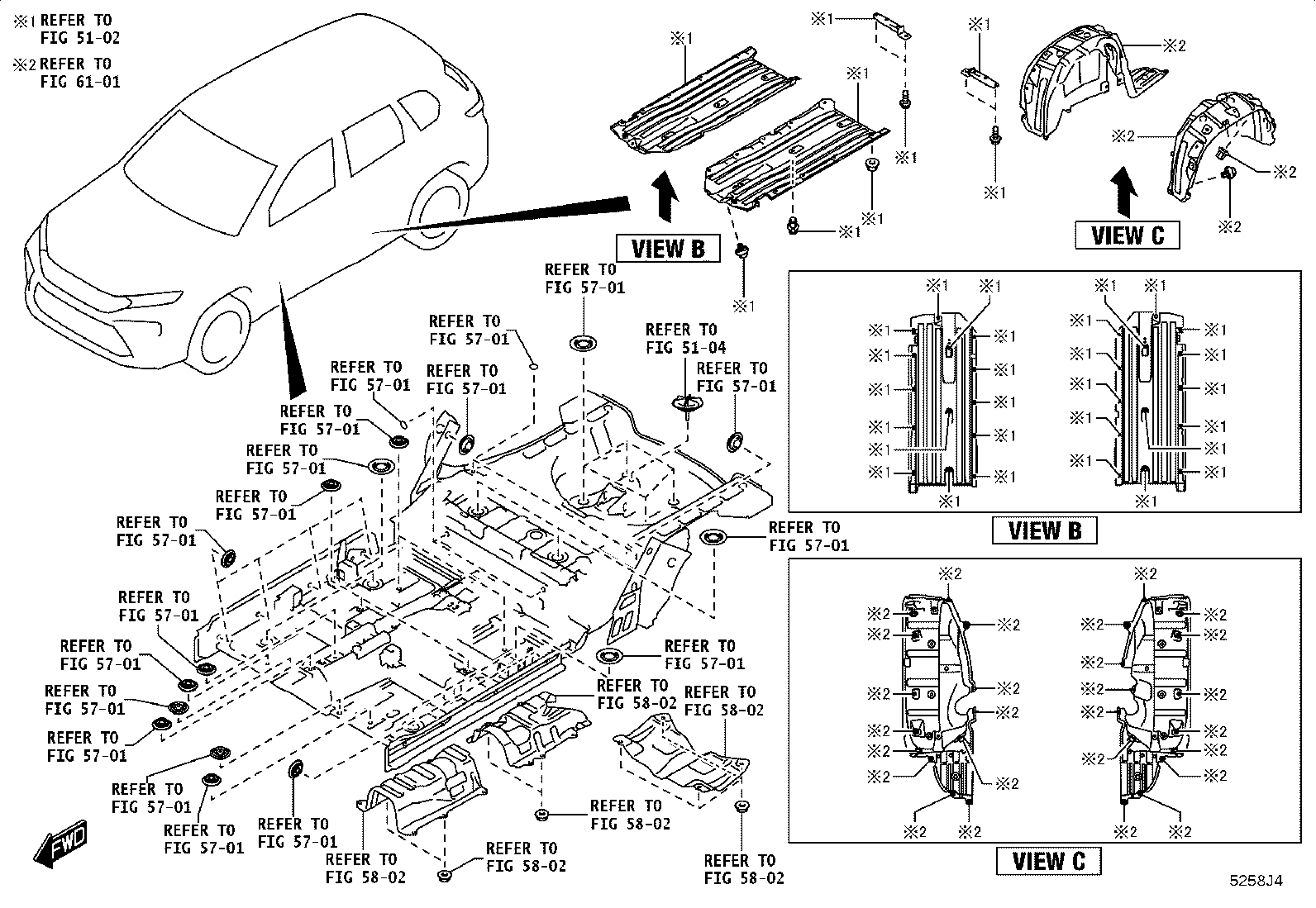 81481-WC020 COVER, FOG LAMP, RH product image