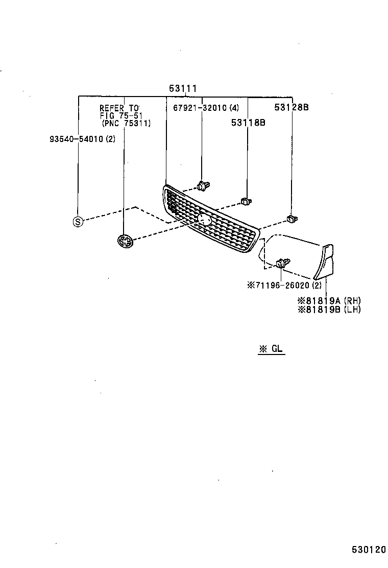 55871-95J04 SEAL, AIR DUCT, NO.1 product image