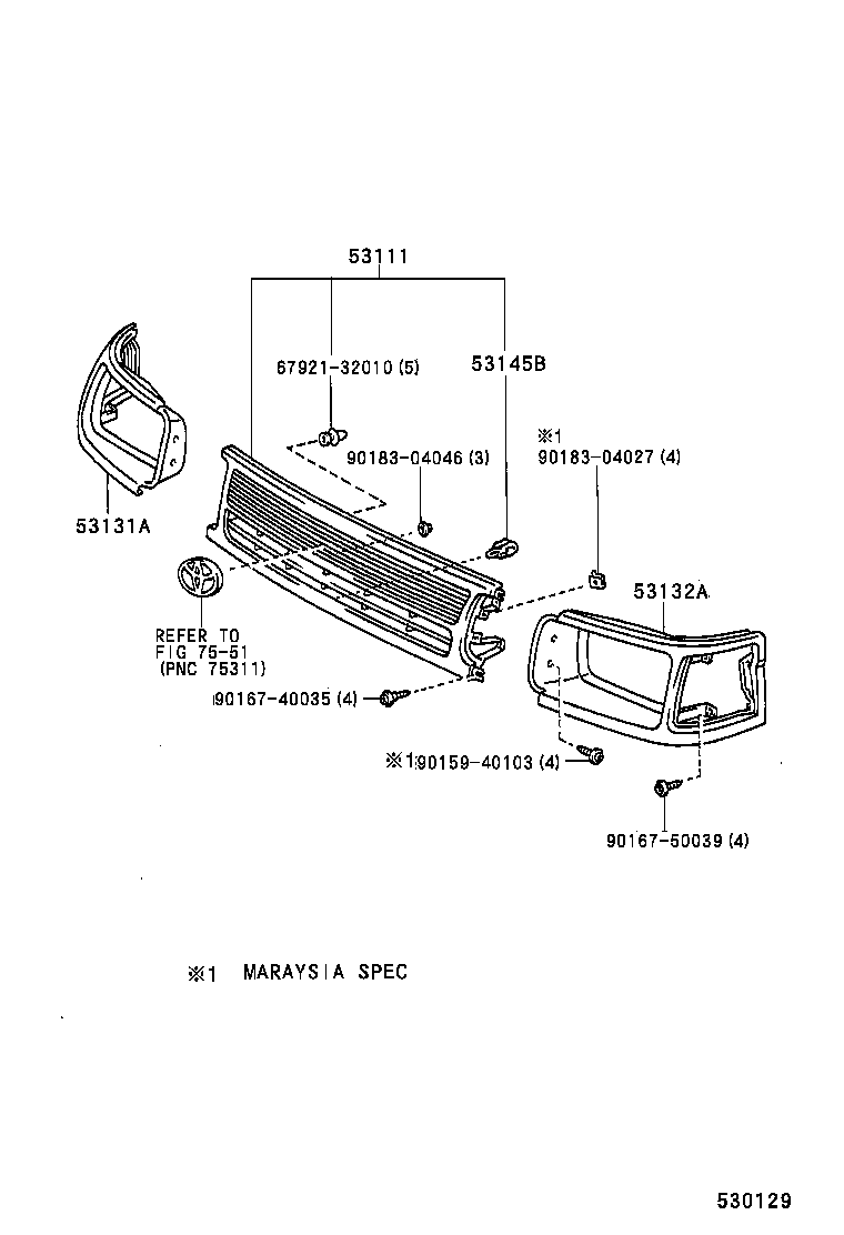 55871-95J04 SEAL, AIR DUCT, NO.1 product image
