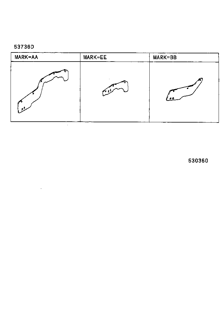 53211-04020 SUPPORT, RADIATOR, RH product image