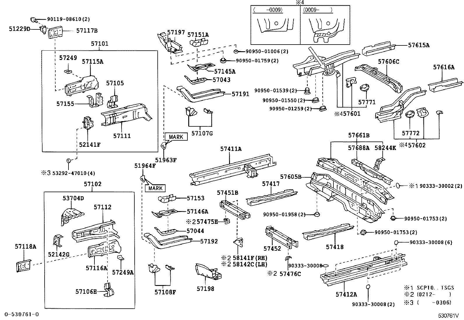 51301-52010 PLATE, REAR SPRING, RH product image