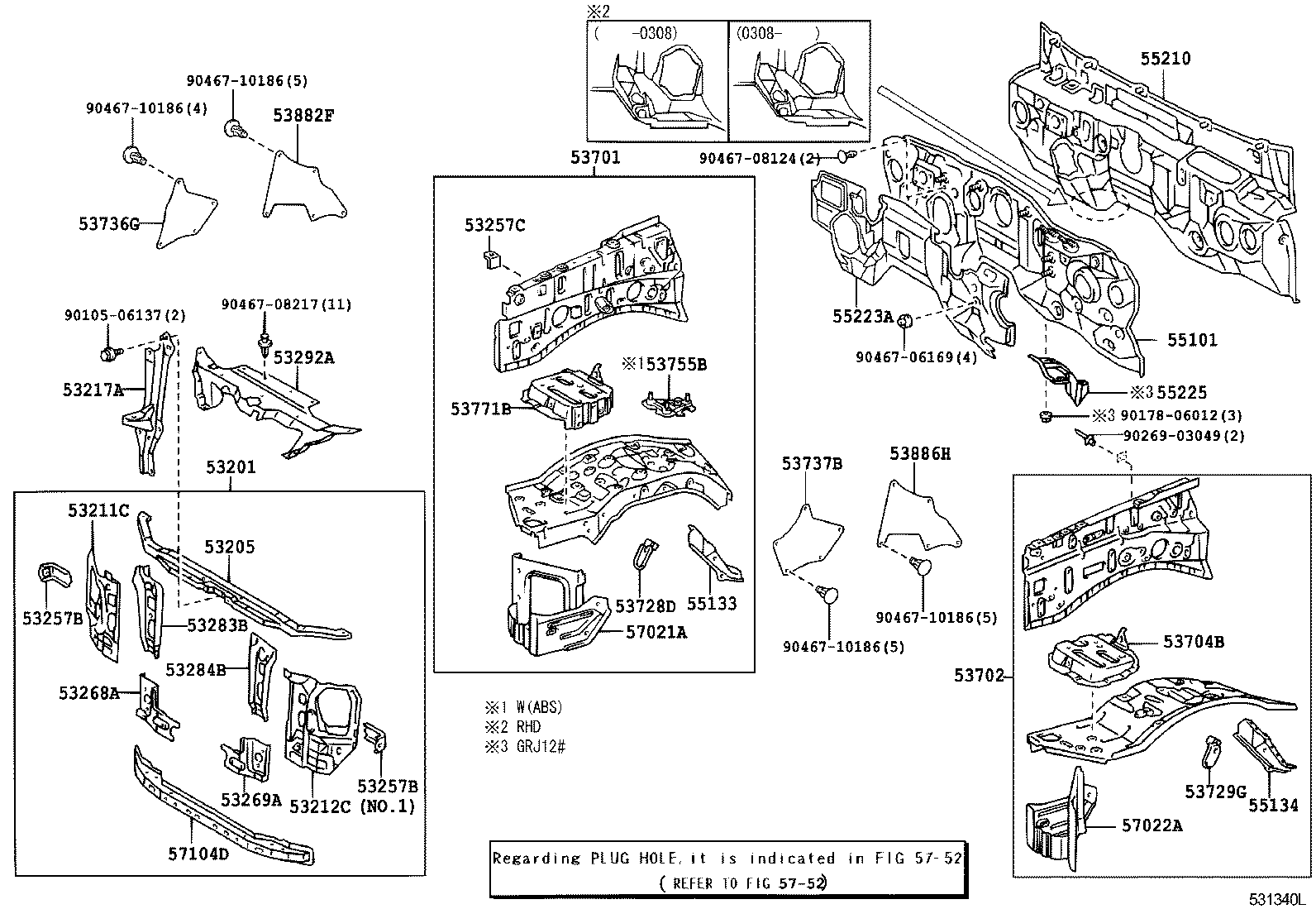 55101-6E331 PANEL SUB-ASSY, DASH product image
