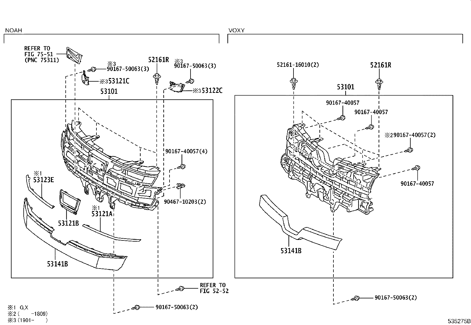 53111-28690 GRILLE, RADIATOR product image