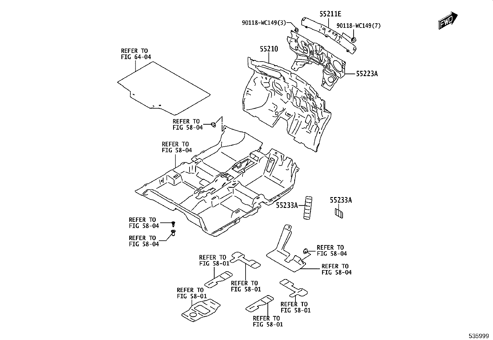 16681-WC001 GUIDE, RADIATOR AIR, NO.2 product image
