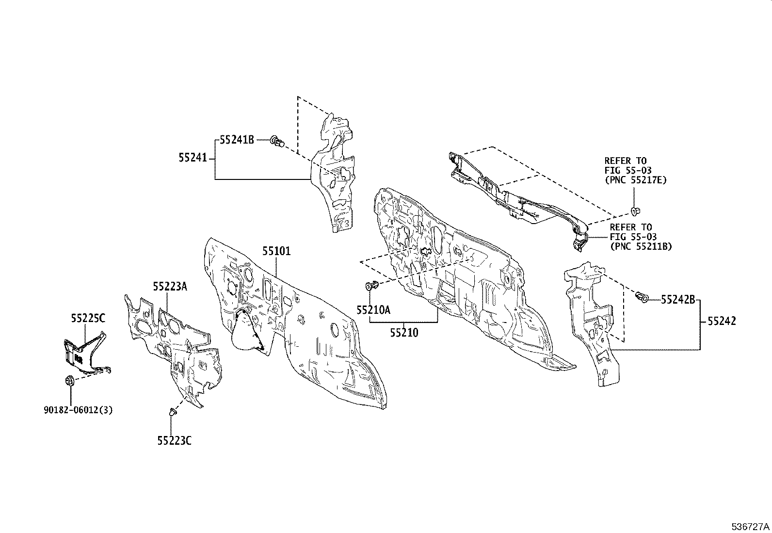 57013-K0010 Toyota Reference Part product image