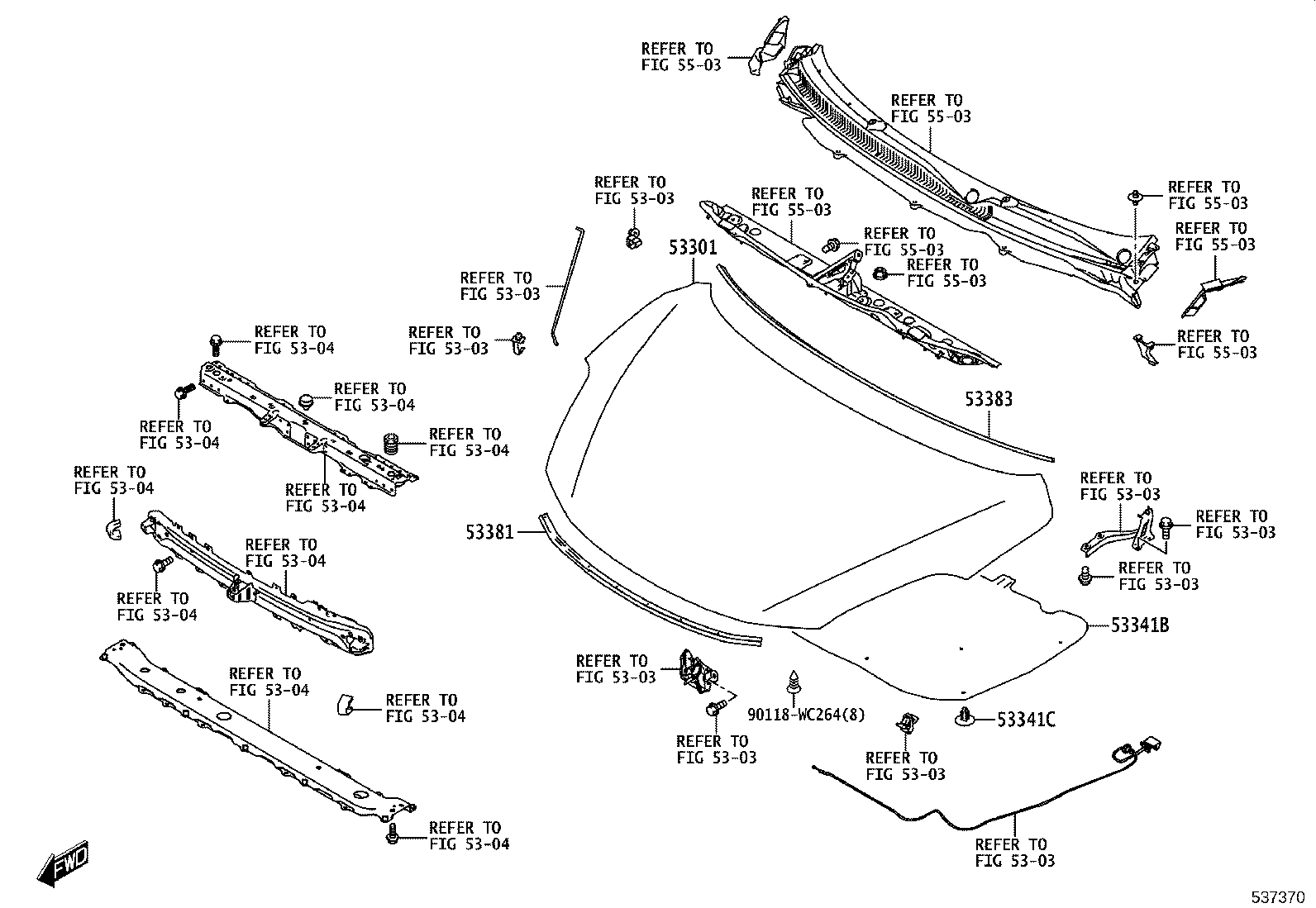 53812-WC002 FENDER SUB-ASSY, FRONT LH product image