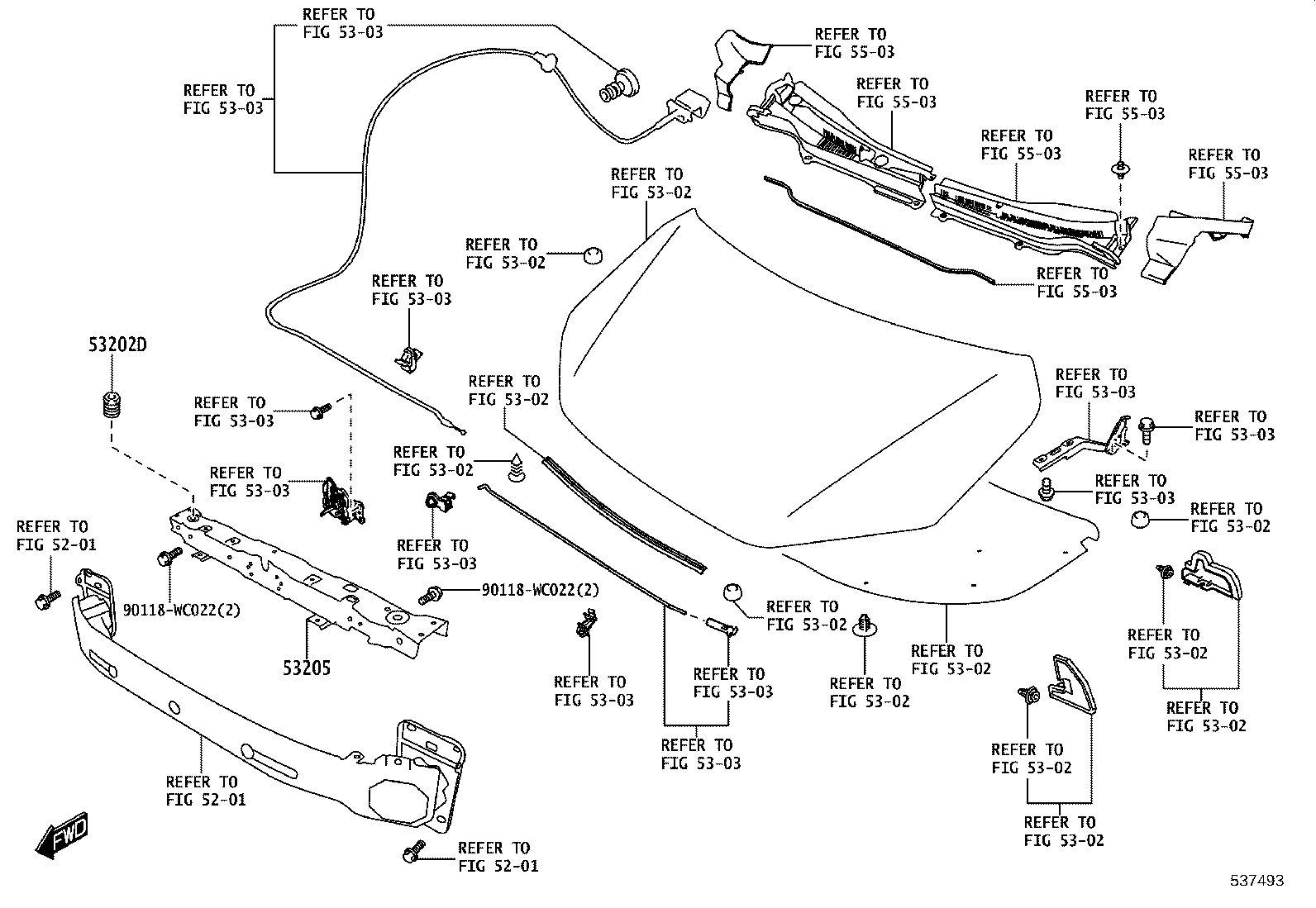 55101-WC009 PANEL SUB-ASSY, DASH product image