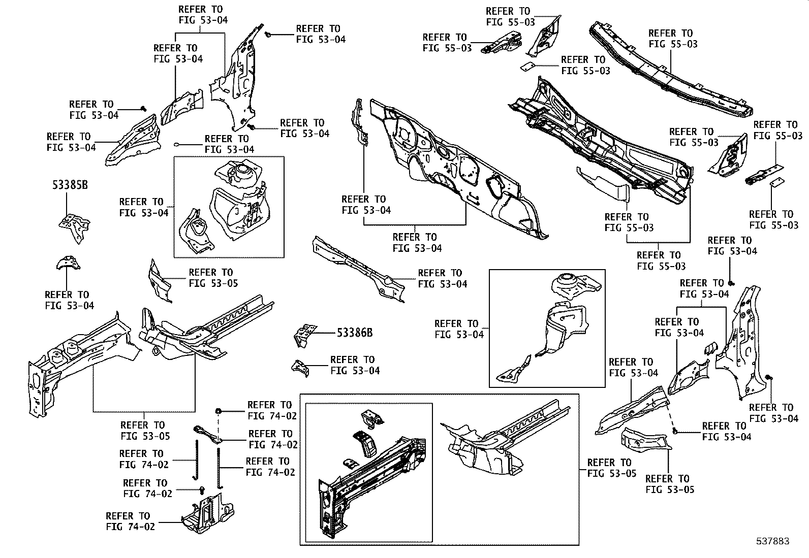 53811-WC006 PANEL, FRONT FENDER, RH product image