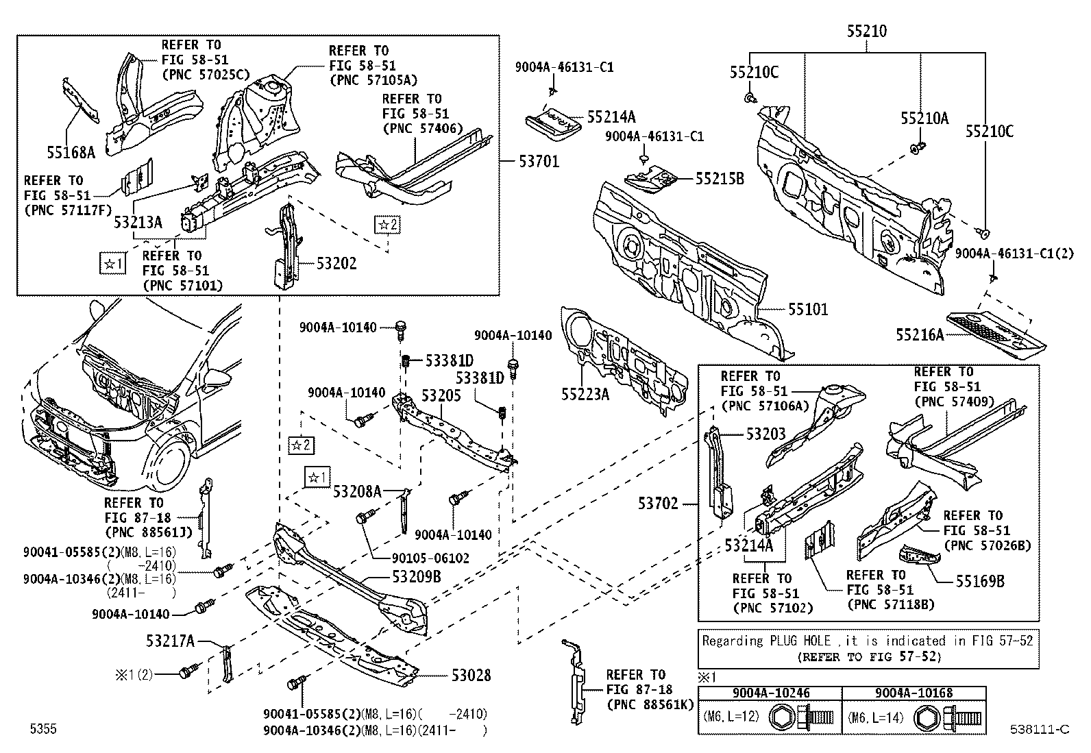 55101-BZP00 PANEL SUB-ASSY, DASH product image