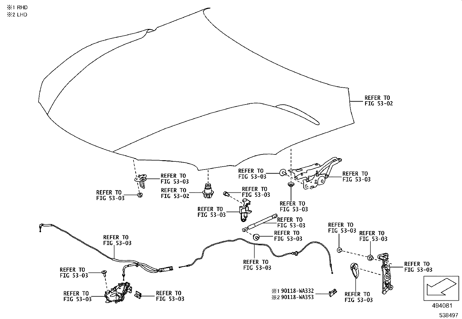 57209-WAA02 MEMBER, ENGINE REAR MOUNTING product image