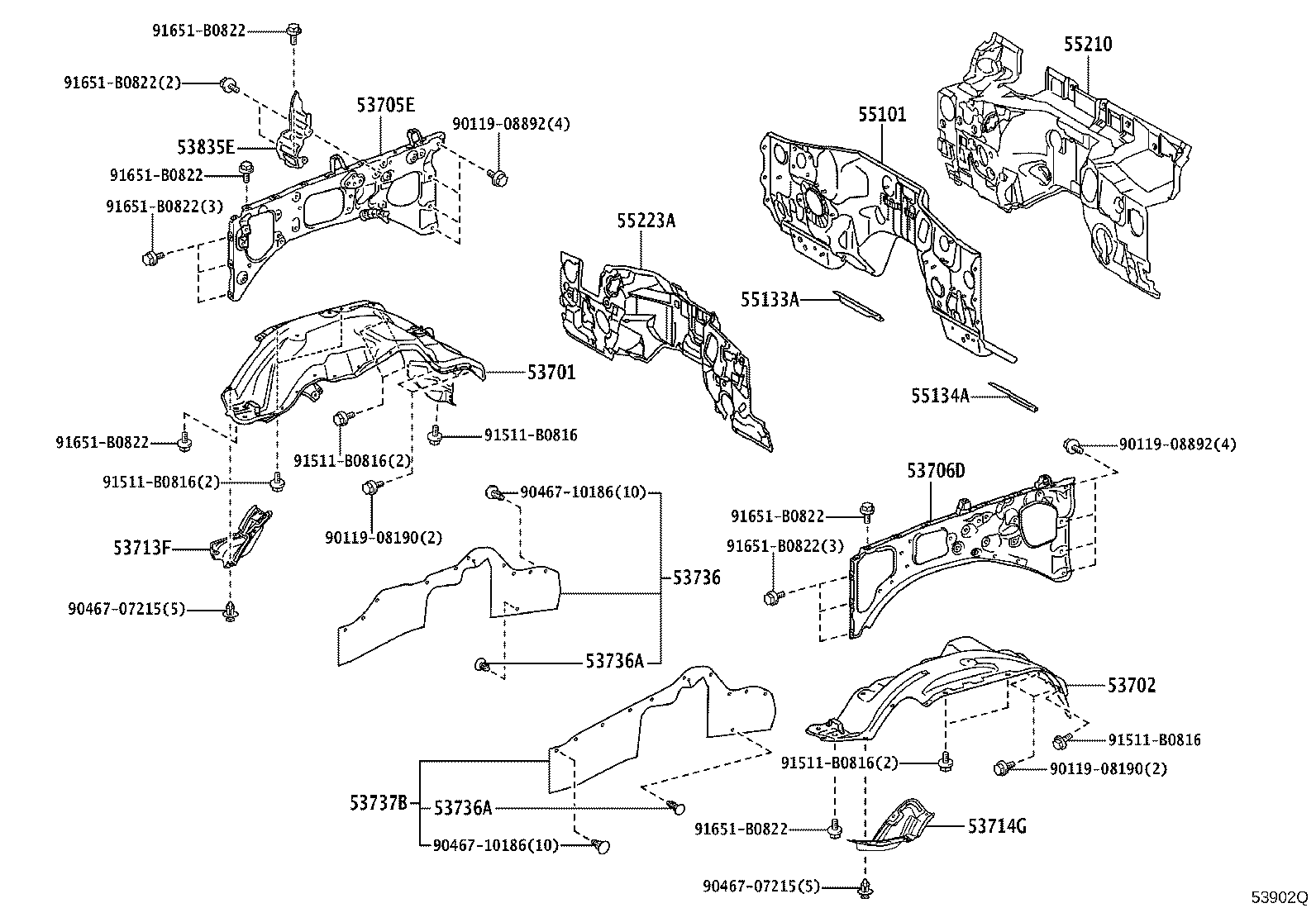 16562-11160 Toyota Reference Part product image
