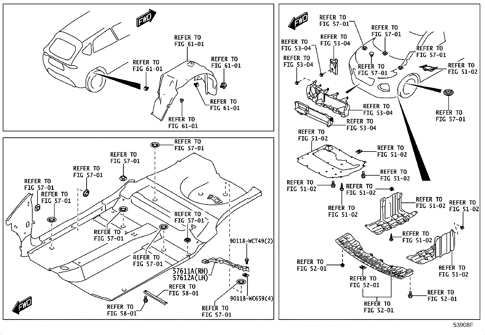 53233-WC009 Toyota Reference Part product image