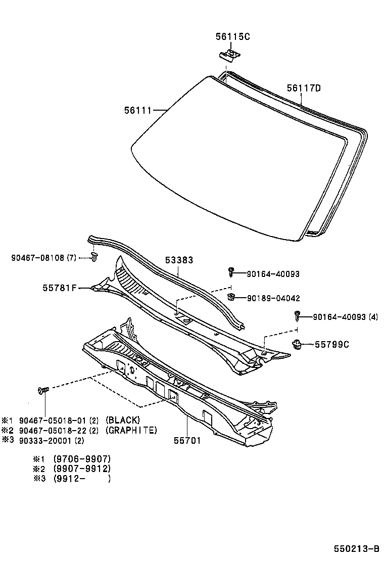 55700-26210 PANEL SUB-ASSY, COWL product image